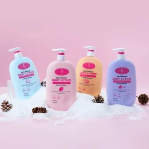 100% Natural 24h Moisturizing Body Lotion Shea Butter Vitamin C Dry Skin Care Hydrating Brightening Vanilla Cashmere Body Lotion