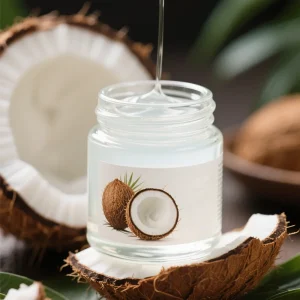 100% Natural Carrier Oil Bulk Fractionated Coconut Oil for Skin Care and Hair Care Coconut Oil