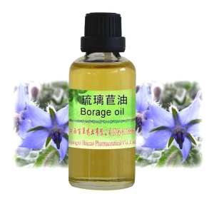 100% Natural Organic Borage Seed Oil Linoleic Acid Carrier Oil for Hair Skin Cosmetics and Beauty