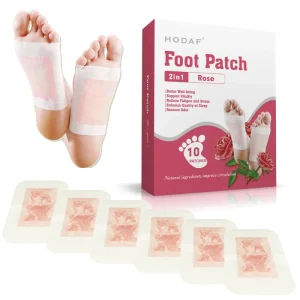 100% Natural Rose Herbal Patch CE Certified Relieve Cold Dampness Pain Swelling Fatigue Improve Sleep Body Energy Care Patch