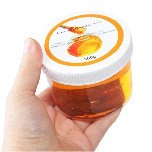 100% Natural Sugaring Body Waxing Gel 300g Depilatory Sugar Paste for Face Legs Hair Removal Salon Use