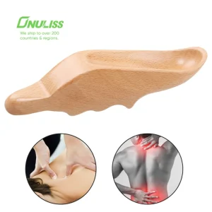 100% Natural Wood Body Massager Wooden Guasha Tool Deep Tissue Wood Therapy Massage Hammer