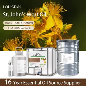 100% Nature Organic Top Grade Base Carrier Oil Facial Aromatherapy Skin Care Moisturizing St. John’s Wort Oil 100ml