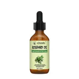 100% Organic Rosemary Essential Oil Anti Loss Ginger Herbal Biotin Hair Growth Serum Moisturizing Smoothing Features
