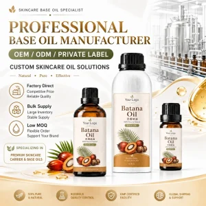 100% Pure Batana Oil Premium Quality Base Carrier Oil Private Label Body Massage Skin Nourishing Plant Oil