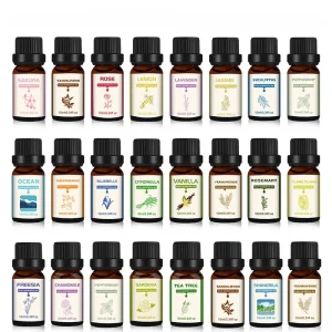 100% Pure Car Essential Oil Private Label Aromatherapy Oil Diffuser Natural Essential Oil Gift Set