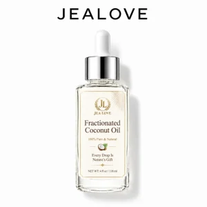 100% Pure Cold Pressed Fractionated Coconut Oil Peel Based Pure Essential Oil Carrier Oil for Skin Care & Massage