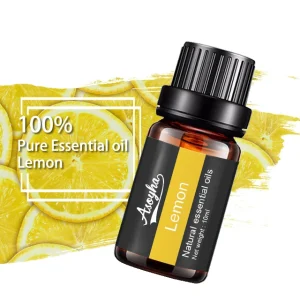 100% Pure Cold Pressed Lemon Essential Oil Top Grade Bulk Body Massage Oil Skin Whitening Face Care Aromatherapy Oil OEM