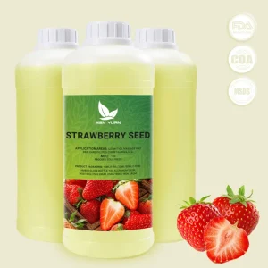 100% Pure Cold Pressed Strawberry Seed Oil Organic Bulk Supplier Natural Carrier Oil Cosmetic Grade for Skin Hair