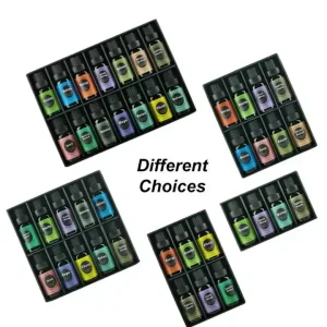 100% Pure Compound Scented Oil Blends (6/8/10/14 Pcs Options) Natural Plant Essential Oil Set for Aromatherapy Diffuser