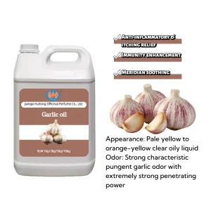 100% Pure Garlic Steam Distilled Essential Oil with Natural Ingredients Seeds Bulk Price for Skin & Hair