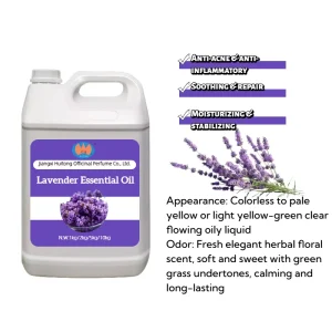 100% Pure Lavender Essential Oil for All Skin Types & Hair Care