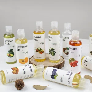 100% Pure Natural Cold Pressed Carrier Oils Gentle for Spa Facial & Body Moisturizing and Essential Skin Care for All Skin Types