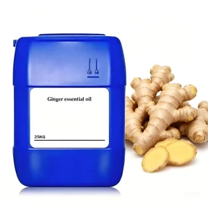 100% Pure Natural Ginger Cold Pressed Essential Oil for Hair Growth Aromatherapy Massage & Skin Care
