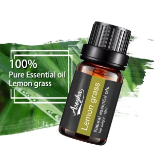 100% Pure Natural Lemongrass Essential Oil Cold Pressed Top Grade Nourishing Moisturizing Bulk Manufacturer