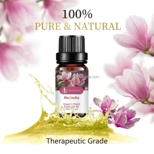 100% Pure Natural Magnolia Essential Oil Organic Magnolia Flower Oil Aromatherapy Massage Skincare Cold Pressed High Temperature