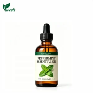 100% Pure Natural Peppermint Essential Oil for Hair Skin Diffuser 4 oz OEM Private Label