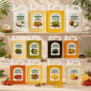 100% Pure Natural Plant Carrier Oil Cold Pressed Unrefined Bulk for Skin Hair Massage Aromatherapy OEM ODM