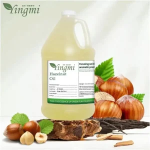 100% Pure Organic Hazelnut Oil Sweet Fresh Cold Pressed Natural Body Massage Carrier Oil for Diluting Essential Oils