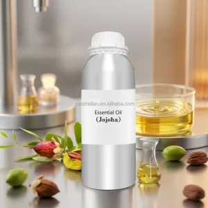 100% Pure Organic Jojoba Oil Bulk Cold Pressed Unrefined Golden Jojoba Seed Carrier Oil for Hair Skin Body Massage