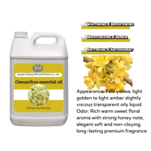 100% Pure Osmanthus Essential Oil Liquid Moisturising Sweet Scent for All Skin Types & Hair Care Bulk Price