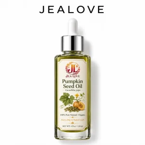 100% Pure Pumpkin Seed Oil Cold Pressed Carrier Oil for Skin Care Massage
