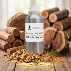 100% Pure Sandalwood Essential Oil Bulk Therapeutic Grade Natural Santalum Album Oil for Aromatherapy & Skin Care