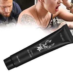 100% Vegan Powerful Travel Size Tattoo Cream Protect New Rejuvenate Older Tattoo Color Brighten Tattoo Aftercare Cream