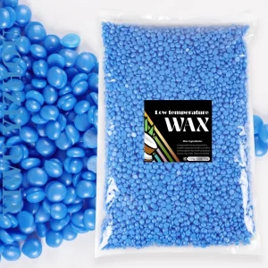 1000g Wax Beads Custom Logo Design Rosin free Hard Wax Premium Depilatory Wax Beans for Face No Strip