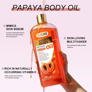1000ml Private Label Natural Body Care Products Squalane Jojoba Seed Oil Nourishing Soften Glow Firm Body Oil for Women