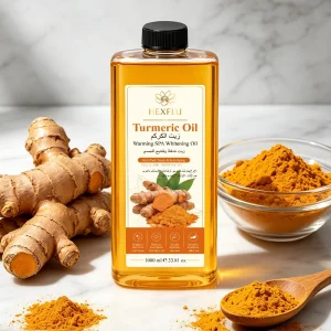 1000ml Whitening Brightening Spa Jojoba Tea Tree Old Ginger Tumeric Rose Orange Olive Mango Body Massage Oil