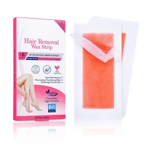 100g Aloe Scented Wax Strips for Face Hair Removal Targeting Arms Legs Armpits Eyebrows Bikini Brazilian Styles
