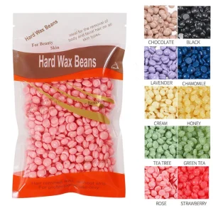 100g Bagged Hard Rosin Wax for Salon Use Quick Stubborn Body Hair Removal Custom Flavors Hair Removal Wax