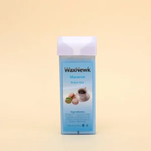 100g Depilatory Wax Smooth Refill Rosin Free Macaron Roll on Hot Refills Body Hair Removal Leg Back Waxing Cartridge