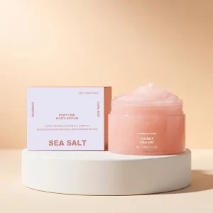 100g Frag Ranced Body Scrub Sea Salt Vanilla Coral Gentle Exfoliating Deep Cleansing Moisturizing Hydrating Nourishing Body