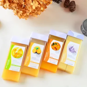 100g Soft Roll on Wax Cartridge Painless Depilatory Wax for Hair Removal for Wax Heater Use