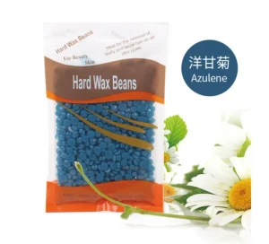 100g Tea Tree Wax Hair Removal Depilatory Hard Bead Wax with Private Label OEM Hard Wax Beans for Hair Removal