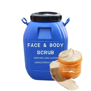 100kg Walnut Body Face Scrub Whole Body Exfoliating Deep Cleansing Remove Rough Skin Tender Lightening Skin in Bulk Cream