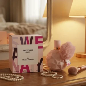100ml OEM Modern Eau De Parfum with Long lasting Floral Scent Fluffy Pom Pom Body Fragrance Spray