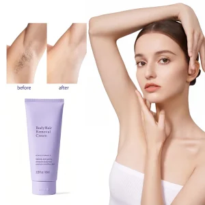 100ml Organic Gentle Formula Body Hair Removal Cream Safe for Sensitive Skin