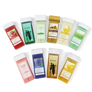 100ml Roll-on Wax Hair Removal Soft Wax Depilatory Roller Wax Cartridge for Body Leg