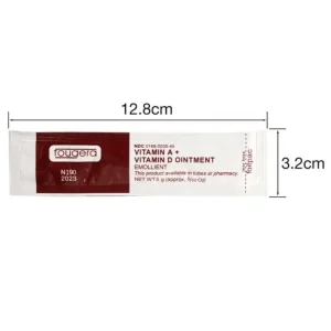 100pcs Tattoo Fougera Vitamin Ointment A&D Anti Scar Repair Gel Tattoo Aftercare Cream for Body Art Tattoo Accessories