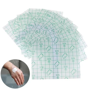 100pcs Waterproof Tattoo Protective Healing Film for Skin Aftercare Bandage Transparent Medical Tattoo Repair PU Film Tape