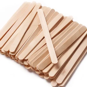 100pcs bag Depilatory Hair Removal Wooden Waxing Spatula Sticks Disposable Polished Wooden Care Applicator Hair Wax Sticks
