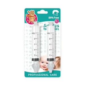 10ML Needle Tube Baby Nasal Aspirator Syringe Baby Nose Cleaner Rhinitis Nasal Washer Irrigator Baby Nose Washing for Children