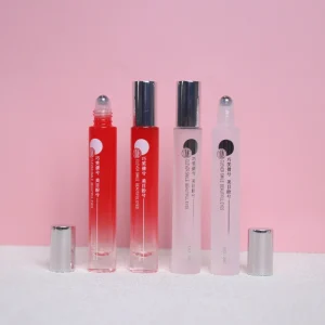10ml Pocket Size Perfume Roller Balls Roll on Perfume Glass Bottles Essence Oils Eye Serum Roll on Bottle
