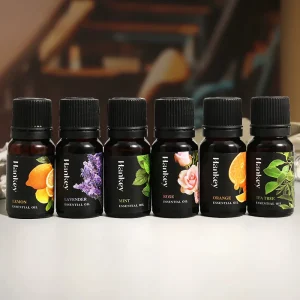 10pcs 10ml Lavender Rosemary Orange Essential Oil Set for Body Massage Skin Care Home Cleaning Steam Distilled All Skin Types