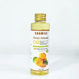 118ml Sweet Almond Oil 100% Pure Cosmetic Carrier Oil for Anti-aging Deep Moisturizing in Liquid Form