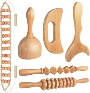 12 in 1 Maderoterapia Kit Wood Therapy Massage Tools Wooden Massager Body Sculpting Tools Wood Crafts