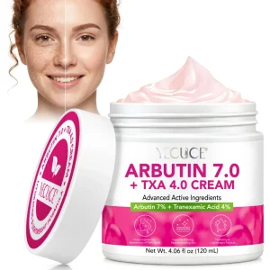 120ml Facial Skin Care Arbutin 7.0 Txa 4.0 Cream Hyaluronic Acid Niacinamide Face Cream for Dark Spots & Uneven Skin Tone